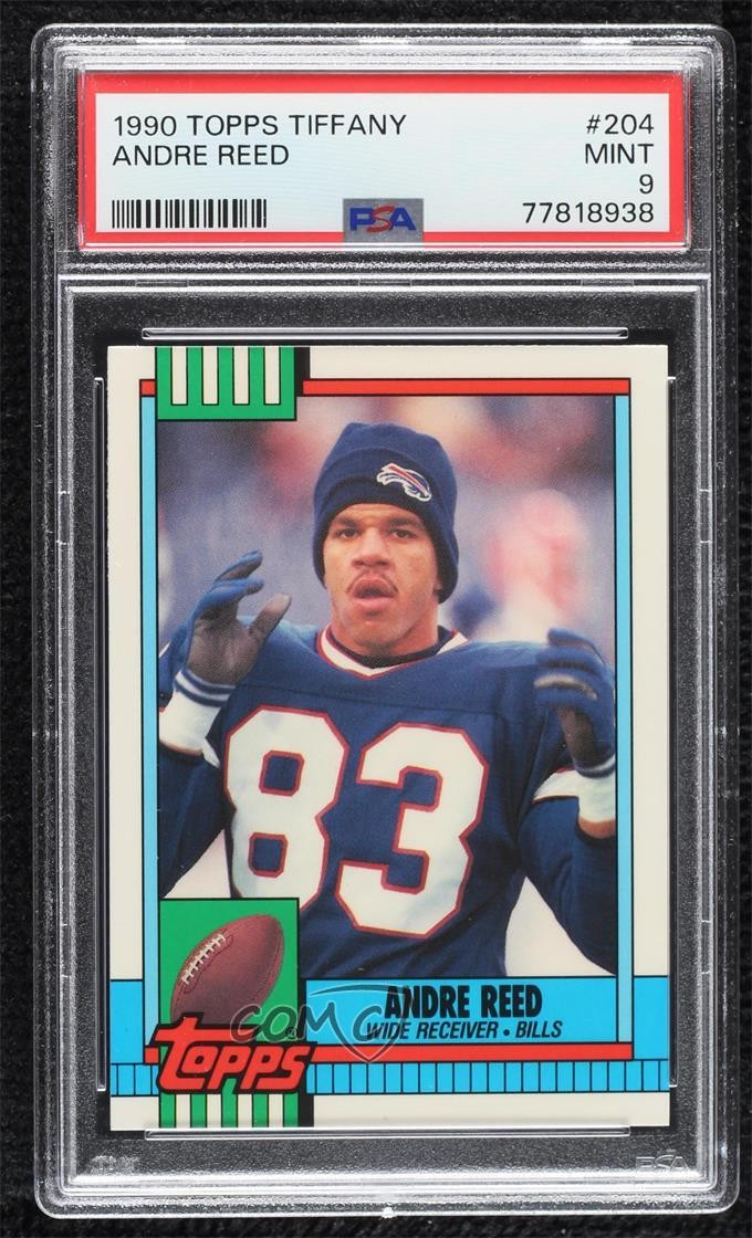 1990 Topps Collector's Edition (Tiffany) Andre Reed #204 HOF 0f4e