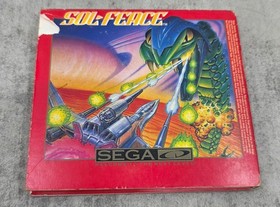 Sol-Feace (Sega CD, 1992) With Case And Manual