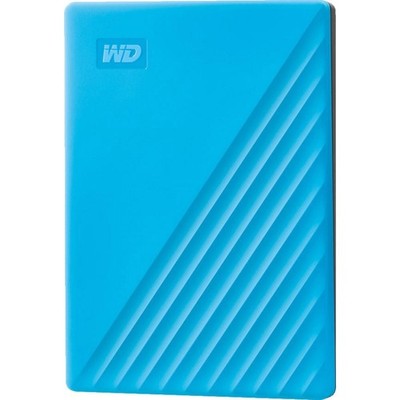 WD My Passport 2 TB Festplatte extern Blau HDD (USB 3.0)