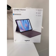 Logitech Combo Touch Keyboard Case iPad Air 13" M2 M3 Purple Backlit NWT