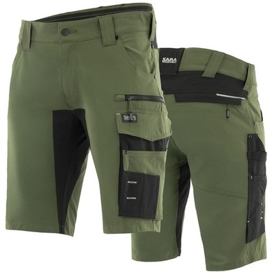  Arbeitshose kurz Profi 4-Wege-Stretch Bundhose Shorts Flex Hose Gr. S-XXXL