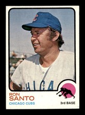 1973 Topps #115 Ron Santo   EXMT+ X3704182