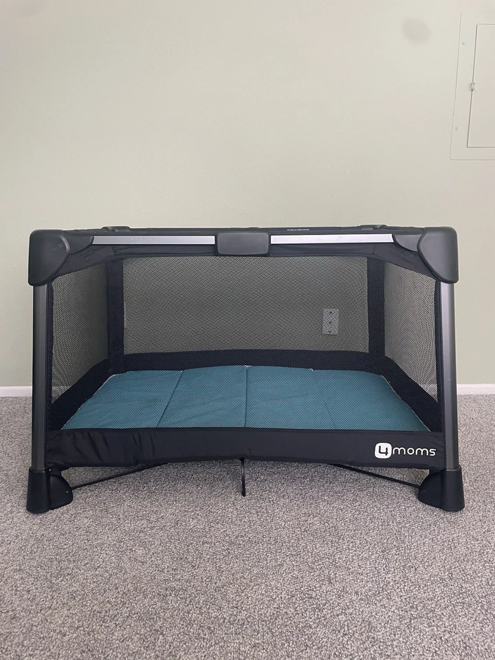 Parque de viaje portátil 4moms Breeze GO Foto 2 de 4