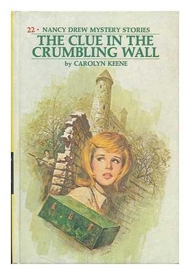 KEENE, CAROLYN Der Hinweis In Der Bröckelnden Mauer 1973 Hardcover