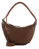 FREDsBRUDER Nea Round Hobo Schultertasche Tasche Dark Amber Dunkelbraun Neu