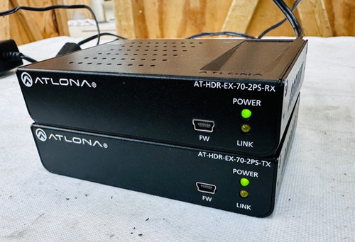 Atlona AT-HDR-EX-70-2PS 4K HDR HDMI Over HDBaseT TX/RX Kit