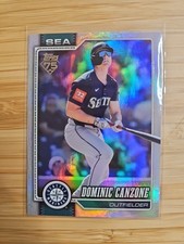 2026 Topps SERIES 1 DOMINIC CANZONE Rainbow Foil  #156 - Mariners