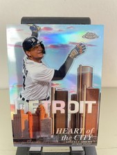 2022 Topps Chrome Miguel Cabrera Heart of the City #HOC-2 Detroit Tigers 