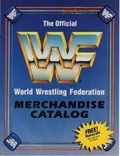 WWF WORLD WRESTLING FEDERATION CATALOG SPRING SUMMER 1991 KERRY VON ERICH WWE