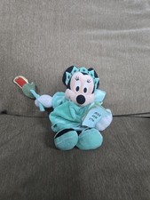 Disney Store Statue Of Liberty Minnie Mouse Plush Bean Bag 8" Patriotic 4th July