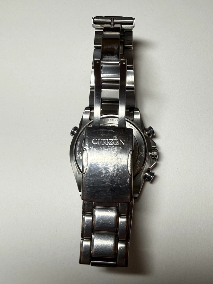 Reloj para hombre Citizen Promaster Sky Blue Angels AT8020-54L cronógrafo esfera azul Foto 3 de 4