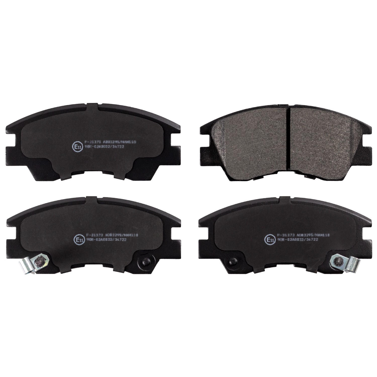 Febi Brake Pad Set - 16128