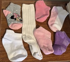 7 Toddler Socks New Just 1 Each