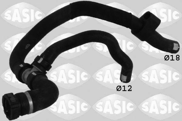 KüHlerschlauch Sasic 3404117 FüR Laguna Latitude KT0 BT0 DT0 Renault 3 Dci BT01-image