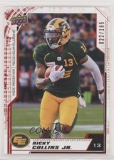 2020 Upper Deck CFL Red 22/165 Ricky Collins Jr #77 a0s