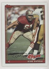 1991 Topps Jesse Sapolu #70 1z4