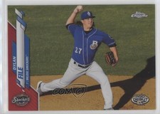 2020 Topps Pro Debut Chrome Red Refractor 10/10 Dylan File #PDC-115 a3i