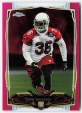 2014 Topps Chrome Pink Refractors Deone Bucannon Rookie #186 Cardinals RC,/399