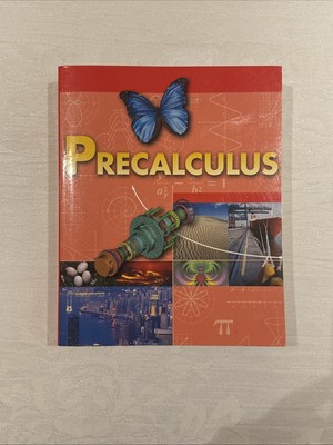 BJU Press Precalculus STUDENT TEXT EXCELLENT CONDITION