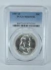 1957-D Franklin Half Dollar MS65 FBL PCGS Blue Label