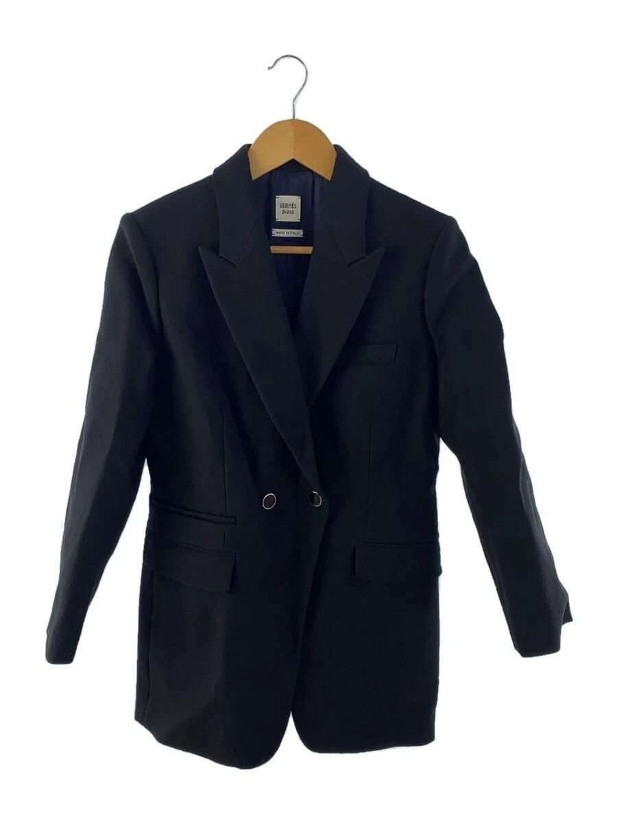 HERMÈS Giacca sartoriale HERMES con etichetta 40 nylon nero 2H0201DP usata