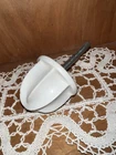 Vintage Sunbeam Mixmaster Milk Glass Bowl juicer Attachment Citrus Reamer