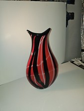 1950 s Heavy Murano Multicolor 15  Vase