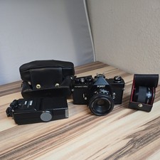 Porst Compact Reflex mit Color Reflex 1:2.8 55mm,Blitzlicht,Bereitschaftsasche 