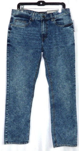 NEW! BUFFALO David Bitton Straight SIX Stretch Denim Jeans Men's 32 X 30 NWT!