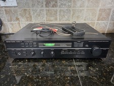 Harman Kardon HK330 Vi Stereo Receiver Bundle W/ Antennas Audio Cables EC