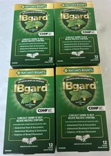 Lot of 4x IBgard Abdominal Comfort Peppermint Oil 180 mg (12 Caps) EXP: 2/26