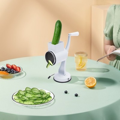 5 In 1 Drum Gemüse Rotary Reibe Käsereibe Slicer Machine Rotary  Cheese Grater