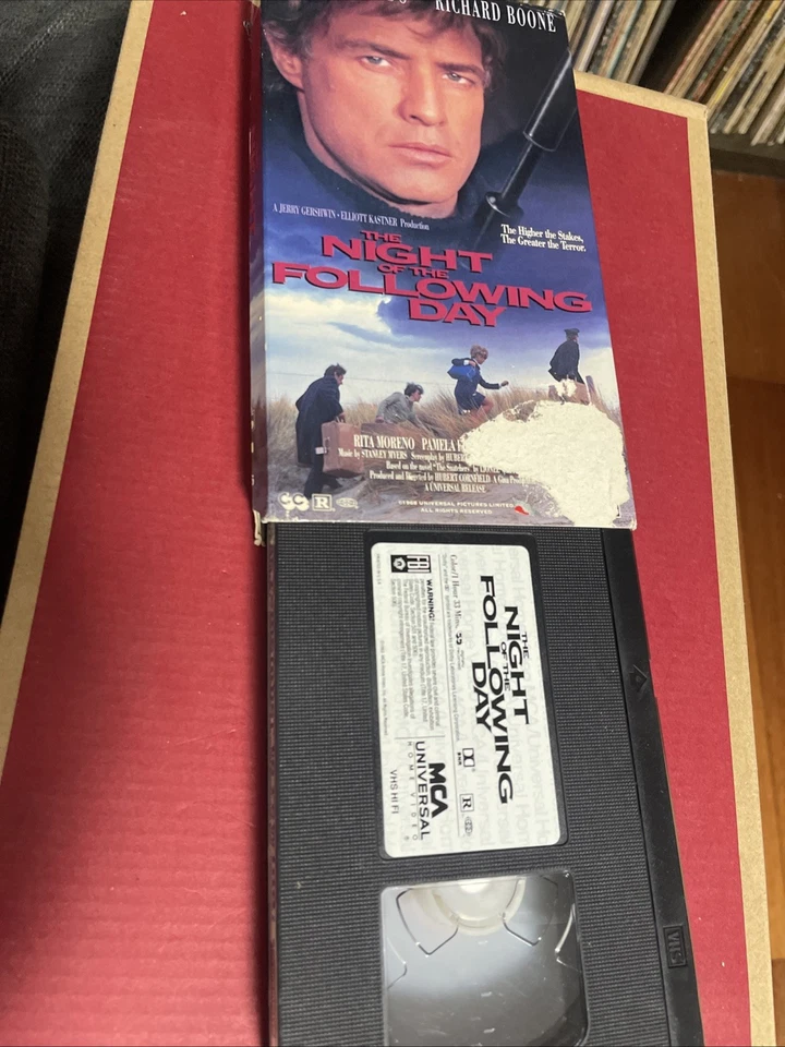 The Night of The Following Day VHS Rare Good Condition Tested Works - Image 3 of 4