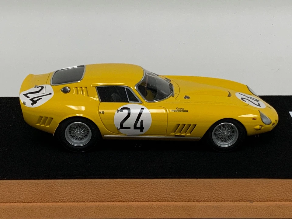 1/24 Garage 43 Laurent Tay Modèle Hiro Ferrari 275 Gtb / C 1965 24 H Le Homme - Photo 3/4