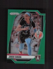 2024 Panini Prizm WNBA #91 Jordin Canada Green Prizms