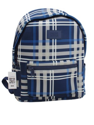 Dagne Dover Herren Tasche Mehrfarbig Kariert 100% Nylon Rucksack