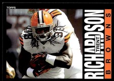 2012 Topps Strata Trent Richardson Rookie Cleveland Browns #75