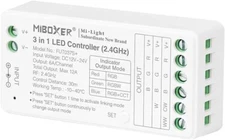 LGIDTECH FUT037S+ Miboxer 3 in 1 LED Strip Controller 2.4GHz,Work with... 