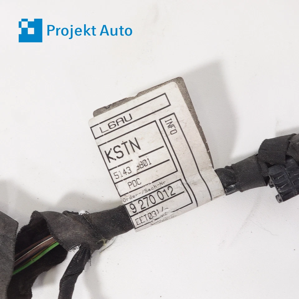 Оригинальный жгут проводов передний BMW PDC альпийский белый 3 9270012 F13 F06 F12 - Изображение 2 из 4