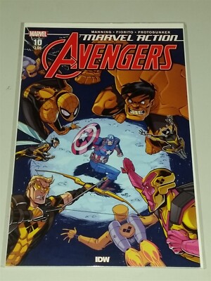 MARVEL ACTION AVENGERS #10 NM+ (9.6 OR BETTER) OCTOBER 2019 IDW COMICS