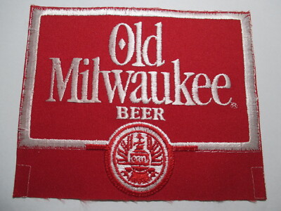 Old MILWAUKEE Beer Patch Lager Booze Brew Brewski Ale Liquor Hops 