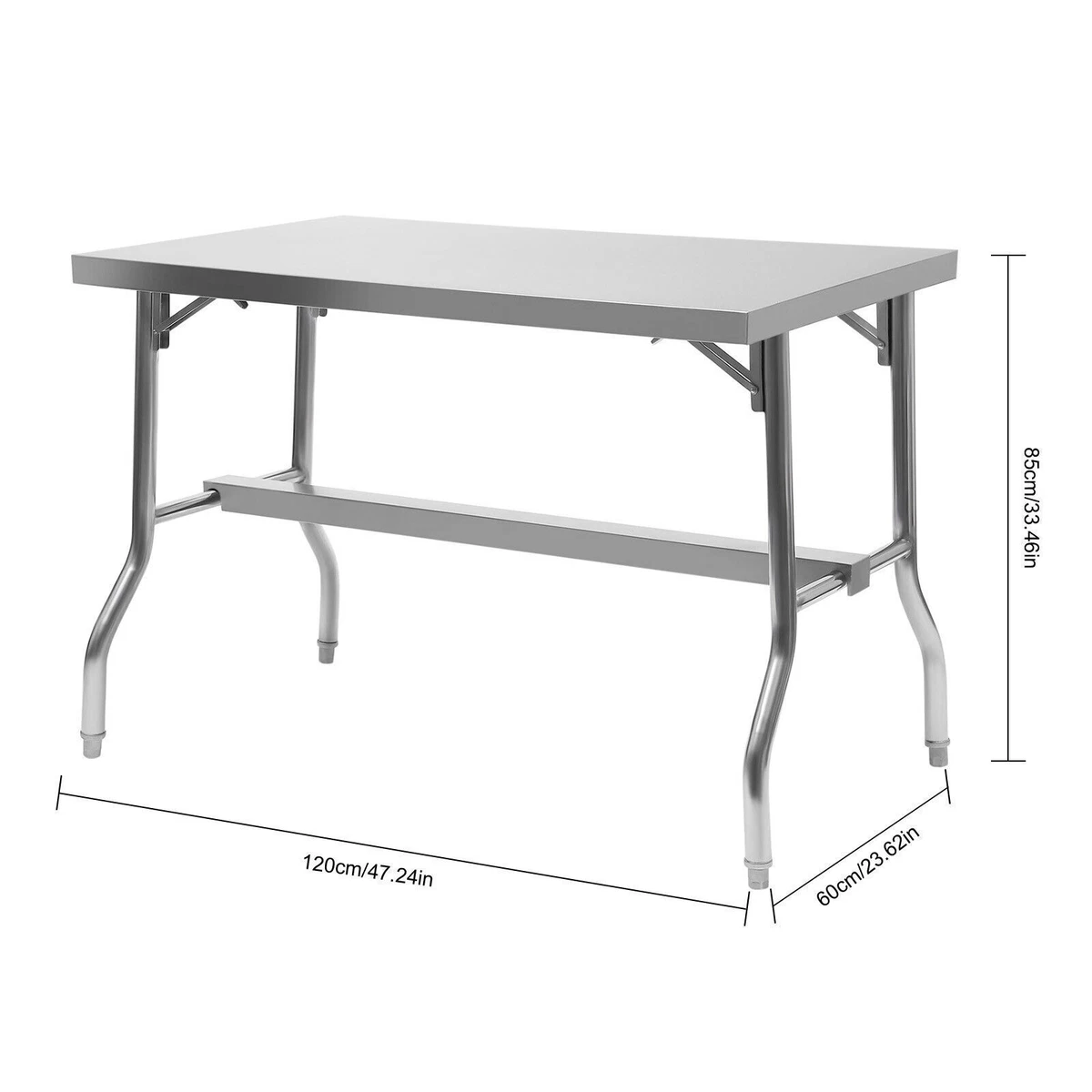 48 x 48 stainless steel table deals