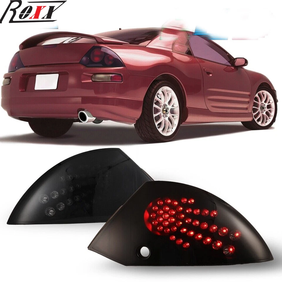 Faros delanteros proyectores + luces traseras LED para Mitsubishi Eclipse 2000-2005 Foto 3 de 4