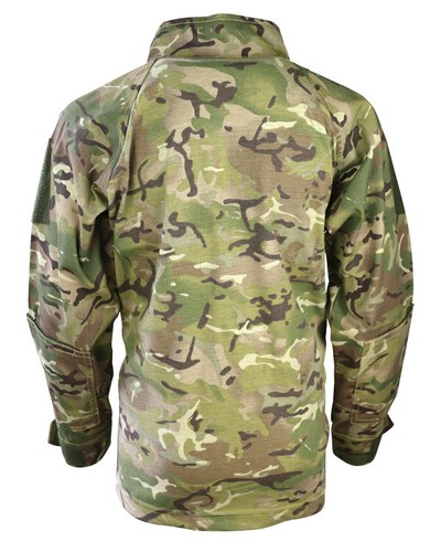 NEW KombatUK Kids Spec-OP's UBACS Tactical Rip-Stop Shirt BTP Camouflage Pattern - Picture 3 of 3