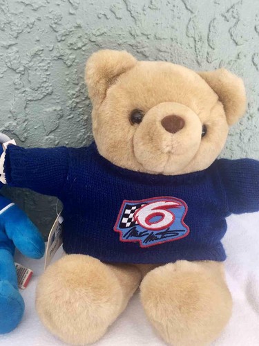 Lot 12 Mark Martin Nascar Plush Speed Salvinos Bears Cars & Figurines P143 - Picture 5 of 9