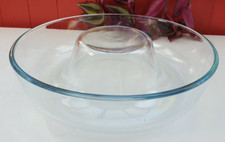 VINTAGE FRANCESE PYREX VETRO SAVARIN PASTICCERIA STAMPO PIATTO