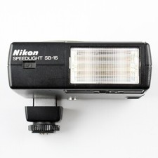 Nikon Speedlight SB-15 Electronic Flash - Bad Battery Holder - Parts/Repair