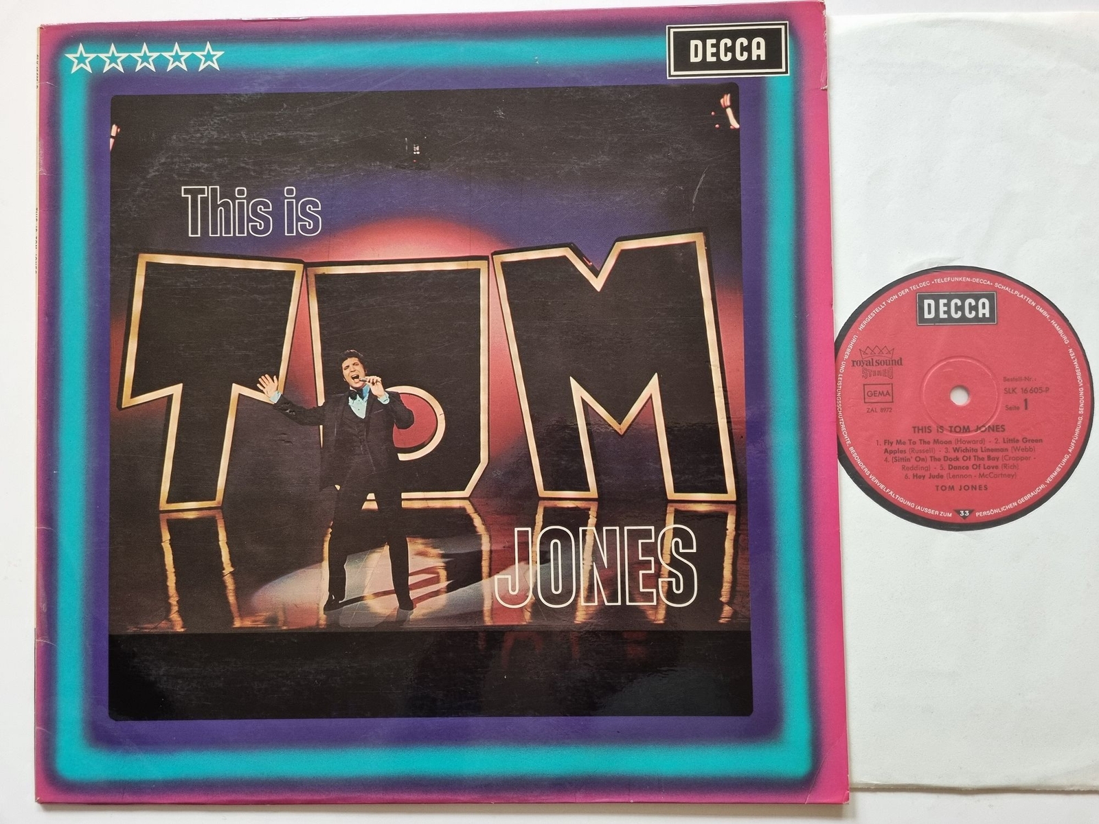 Tom Jones - This Is Tom Jones Vinyl LP Germany
