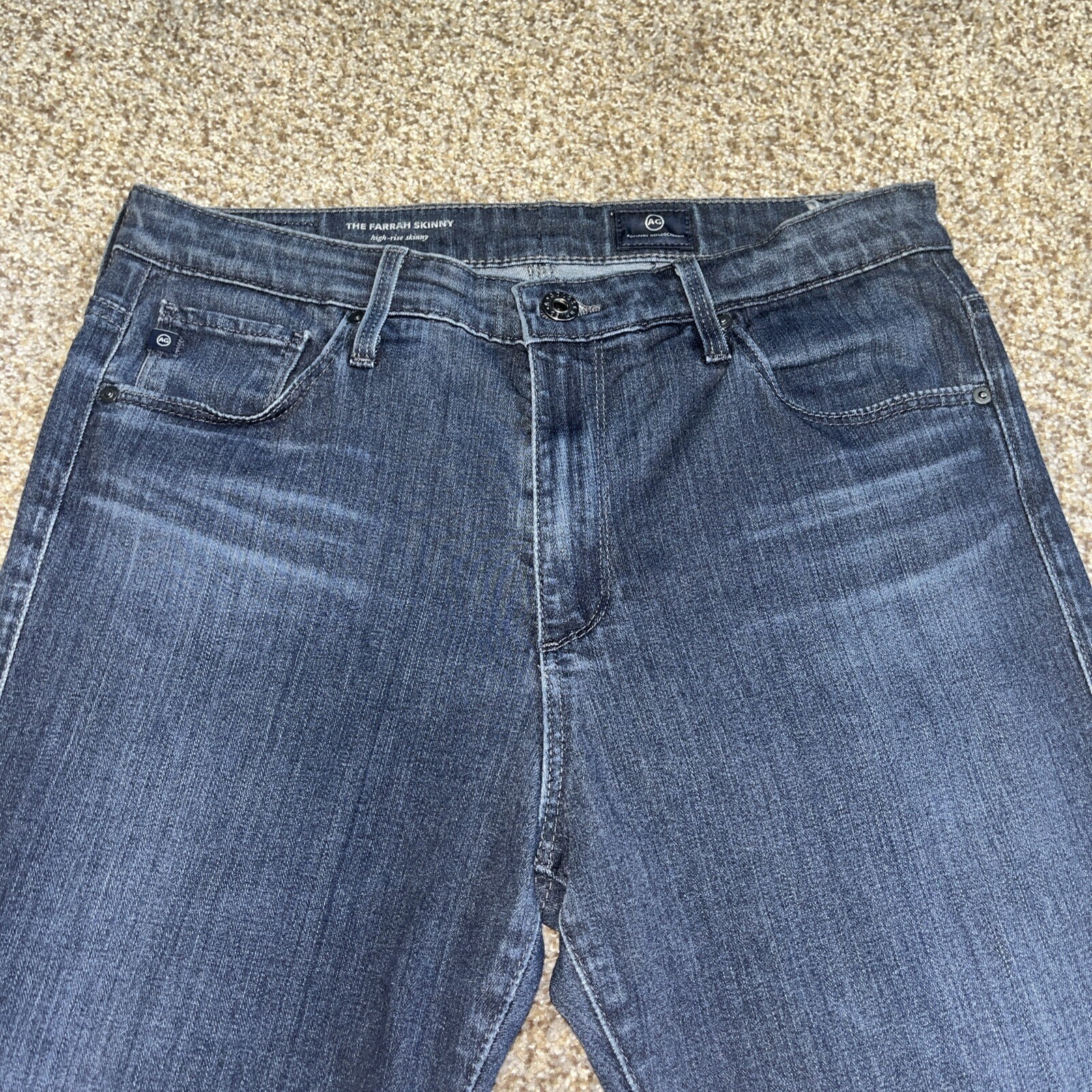 AG Adriano Goldschmied Jeans Womens 29 The Farrah High Rise Skinny (30x25.5) - View 2