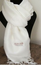 Echarpe pashmina Laine & Soie frange Etole châle foulard homme/femme Neuf 70X190